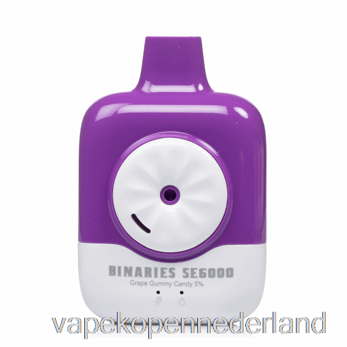 Vape Nederland Horizon Binaries Se6000 Wegwerpbare Druivengummiesnoepjes